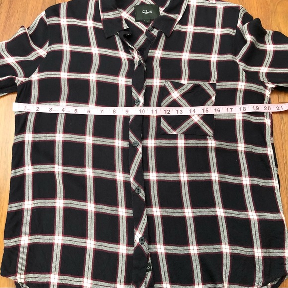 Rails Hunter Plaid Flannel Button Down Shirt - Picture 7 of 14